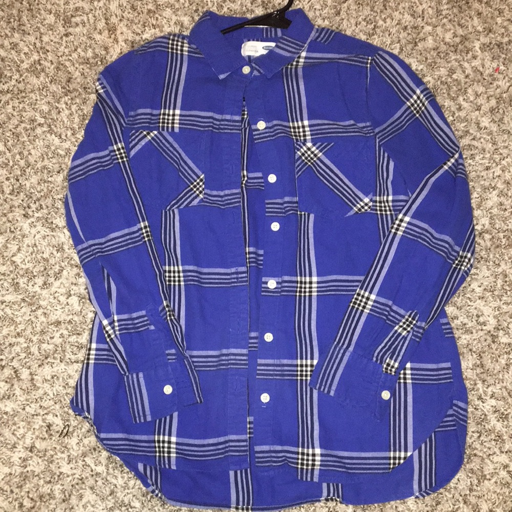 Blue flannel